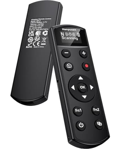 Hanpusen Déclencheur sans fil rechargeable avec écran OLED pour appareil photo Nikon Z6 III/Zf/Z5 II/Z50/Z50 II/Z fc/P1000/P1100/Z6 II/Z30/Z5/Z7 II Remplace ML-L7