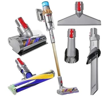 Dyson V15 Detect Absolute Aspirateur sans Fil, Couleur Argent