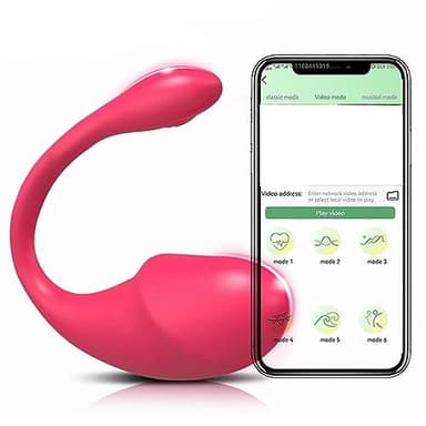 CUSON Oé𝐮f V𝒾br𝐀nt Connecté Telephone App,Portable Ǵ̣ôdë Fémmé Šèẋ,Masseur 12 Modes Sëx Tóýş Fémmé,Vîbrømássěúrs Fěmînïn Šèẋ Tóys