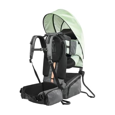 Babymoov Porte-bébé randonnée Moov&Hike - Sac à Dos Ergonomique & Physiologique - Siège Réglable Physiohike® - Sac à Langer 10L Inclus - Garanti à Vie