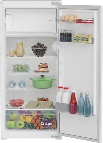 BEKO Réfrigérateur encastrable 1 porte BSSA210K4SN, 175 litres, Niche 122 cm, Glissières