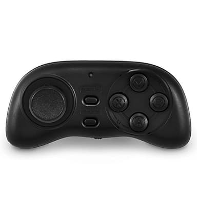 Bewinner Manette de Jeu sans Fil Ergonomique, Mini Manette Portable Compatible Android iOS avec Batterie Longue Durée pour Téléphone Tablette PC (Noir)