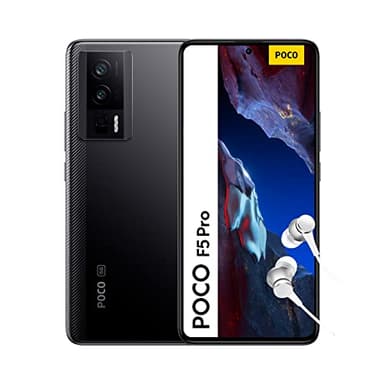 POCO F5 Pro 5G - Écran AMOLED 120Hz, Batterie 5160mAh 67W, Triple Caméra 64MP, 12+256Go, Noir (Version Française + 2 ans de garantie)