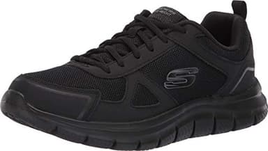 Skechers Skechers Track-scloric 52631-bbk, Sneakers Basses Homme, Noir (Black 52631-Bbk), 42 EU