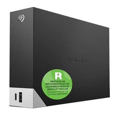Seagate OneTouch Hub, 16To, Disque Dur Externe, USB 3.0, pour PC, Ordinateur Portable et Mac, 3 Ans Rescue Services (STLC16000402)