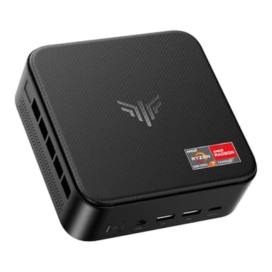 NiPoGi E3B Mini PC AMD Ryzen 5 7430U 16 Go DDR4 / 512 Go SSD Micro Ordinateur Bureau, Graphique Radeon RX Vega 7, DP+HDMI+Type-C, WiFi 6 BT5.2 Light Gamer PC