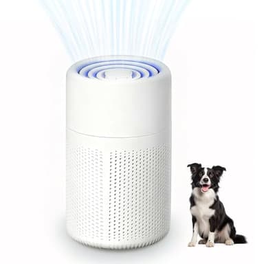 Air Purifier Chambre,Mini Purificateur D'Air H13 HEPA Avec Éponge Parfumée Pour Allergies,Poussière,Poils D'Animaux,Fumée & Odeurs, Silencieux 37 dB Purificateur D'Air Pour Maison Et Bureau