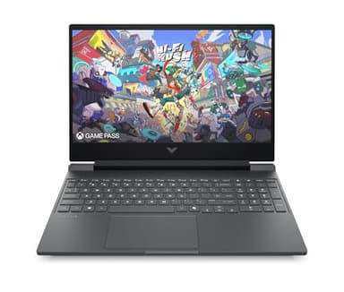 HP Victus 15-fa2003sf Ordinateur Portable Gaming 15,6" FHD IPS 144 Hz, PC Portable Gamer (Intel Core 7 240H, RAM 24 Go, SSD 1024 Go, Nvidia GeForce RTX 5060 8Go, Windows 11), Laptop Gris, AZERTY