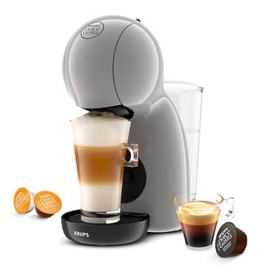 NESCAFÉ Dolce Gusto KP1A3A Piccolo XS Machine à café à dosettes de Krups, ultra compacte, expresso haute pression, pression de 15 bars pour un expresso parfait, polyvalent et facile à utiliser