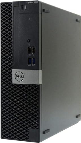 Dell Vostro 5050 SFF PC Ordinateur de bureau, Windows 11 Pro + Office 2021, Intel Core i7-6700 Ram 32 Go DDR4 SSD 1 To HDMI Display Port (reconditionné)
