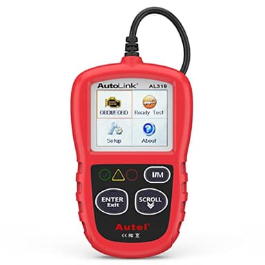 Autel Outils de Diagnostic Auto OBDII Lecteur de Code avec Menu en Français Lecture et Effacement des Codes d'Erreur Scanner OBD2 pour Voitures à Essence et à Diesel (Autolink AL319)