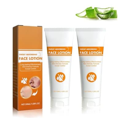 Anti-transpirant pour le visage, anti-transpiration - Contre la transpiration excessive du visage, le front et le cuir chevelu et le cuir chevelu - Contrôle du visage gras - Anti-transpiration - Sans