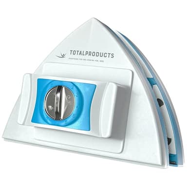 Nettoyeur Vitres Magnétique Ajustable 3‑30 mm – Nettoyage Simultané Intérieur/Extérieur, Corde de Sécurité, Brosses Rechange & Manuel Instructif – Vitres Doubles, Baies Vitrées sans Traces