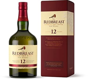 Redbreast Single Malt 12 Years Old Pot Still Irish Whiskey, 700ml
