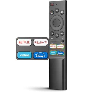 Telecommande Universelle pour Samsung Smart TV - Telecommande Infrarouge Samsung avec Netflix, Rakuten TV, Boutons Disney