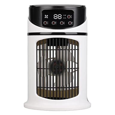 Climatiseur Portable à Faible Consommation D'énergie, Utilisation Continue de 8 Heures avec Contrôle du Bout des Doigts, Alimentation USB pour le Bureau à Domicile