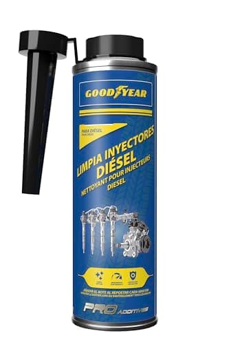 Nettoyant pour injecteurs diesel Goodyear Pro Additives. Additif pour carburant diesel 300 ml, Lot de 1