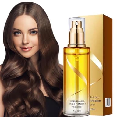 Huile revitalisante en spray anti-frisottis - Rafraîchissant - Non gras - Parfum longue durée