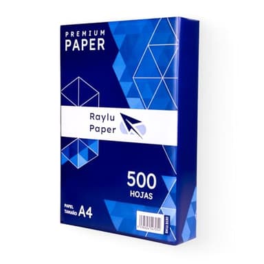 Raylu Paper - Papier A4 Multiusage Premium 500 Feuilles 80g pour Imprimantes Laser, Jet d'Encre et Photocopieurs, pour Bureau et Maison (A4, 500 feuilles)
