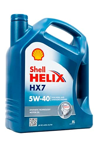 ‎Shell Huile de Lubrification pour Moteur Helix HX7 5W-40 5 litres