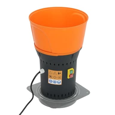 Moulin à céréales électrique 1300W Puissance, 300 kg/h, Avec 3 tamis abrasifs, grains sèches broyeur, 19000 tr/min Grande Vitesse Acier Moulin à Épices pour Sèches Grains/Herbe/maïs/épices