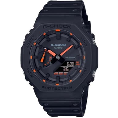 Casio Montre Homme G-Shock en Résine et Carbone - CA.GA-2100-1A4ER