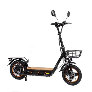 KuKirin C1 Pro Trottinette Électrique Adulte - Vitesse Réglable, 100km Autonomie, 48V 26Ah, Pliable 120kg Max, Double Frein à Disque, Pneus 14" Tubeless, CE