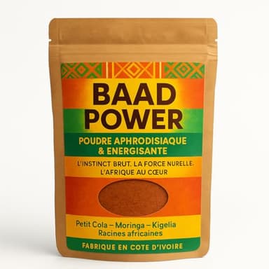 Aphrodisiaque Afro Naturel – Cure Vitalité 7 Jours | Hommes & Femmes | Mélange de Plantes Bio d’Afrique de l’Ouest | Bien-Être, Désir, Énergie – Sachet 35g en Tisane ou Boisson