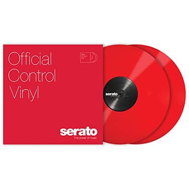 Serato SCV-PS-Rouge-2 Contrôle Vinyle Rouge