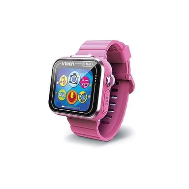 VTech - KidiZoom SmartWatch Max Rose, Montre Digitale Enfant, Photo, Selfie, Vidéo, Écran Tactile Horizontal, Jouet High-Tech, Cadeau Enfant et Ado de 5 Ans à 14 Ans - Contenu en Français