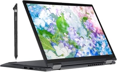 Lenovo ThinkPad X13 Yoga Gen 3 Ordinateur Portable écran Tactile, 13.3-inch FHD(1920x1080), Intel Core i7-1265U, 16 Go RAM, 512 Go SSD, EU QWERTY Clavier, Win11 Pro (Renouvelé)