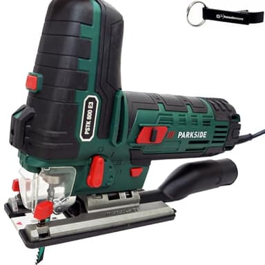 HEADNMORE® Bundle – Parkside Scie sauteuse pendulaire PSTK 800 + porte-clés HEADNMORE®