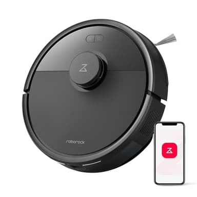 roborock Q7 L5 Aspirateur Robot, 8000 Pa Aspiration HyperForce, Double Anti-emmêlement, Navigation LiDAR Précise, Zone Interdite Intelligente, Cartographie Multi-Niveaux, Recharge Auto, APP/Alexa