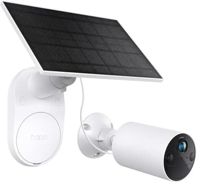 Tapo C410 KIT 2K(3MP) Caméra de Surveillance WiFi Extérieure sans Fil Solaire, Autonomie permanente de la Batterie, Personne Détection, Vision Nocturne en Couleur, IP65 Etanche, Aucune hub requis