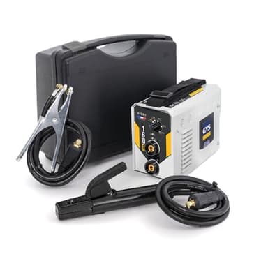 GYS, GYSMI 160P, Poste à Souder à l'Électrode Enrobée 160A Monophasé 230V (MMA), Arc Force, Antisticking, Hot Start, Avec Valise, Porte-électrode, Câble de Masse