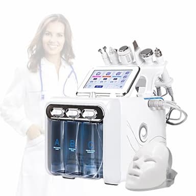 Hydrafacial Machine Professionnel 7 en 1 Facial Machine Nettoyage en Profondeur Hydratant Hydrogène Oxygène Beauty Machine Machine de Microdermabrasion Diamond Clean