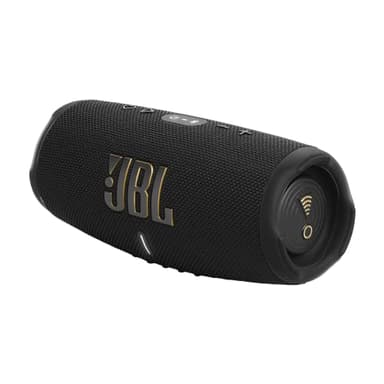 JBL Charge 5 WiFi, Enceinte portable, connexion Bluetooth et WiFi, Son Pro Original JBL, étanche à l'eau et à la poussière, 20h d'autonomie, Noire