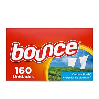 Bounce Lot de 160 feuilles fraîches adoucissantes pour sèche-linge