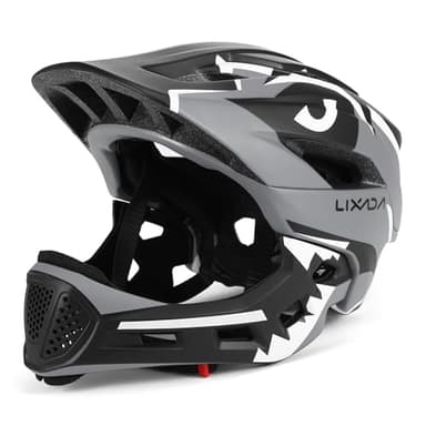 Lixada Casques de vélo Enfants Casque Intégral Détachable Casque De Sécurité Sportive pour Vélo Skateboarding Roller Skating