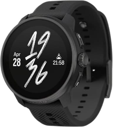 SUUNTO Race S Montre Sport Femme Homme, Tracker d'Activités GPS Running, Bi-Band GNSS, Carte Hors Ligne, Écran Tactile AMOLED, Smartwatch Cardiofréquencemètre Podomètre Altimètre, 13 Jours d'Autonomie