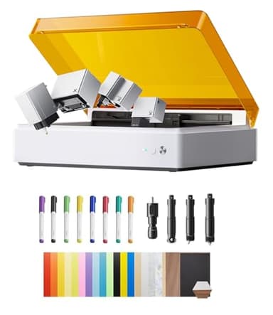 xTool M1 Ultra 4-en-1 Machine - Graveur Laser 10W, Impression Jet d’Encre, Découpe de Vinyle, Dessin au Stylo – Gravure Laser pour Maison & Petites Entreprises, Décoration