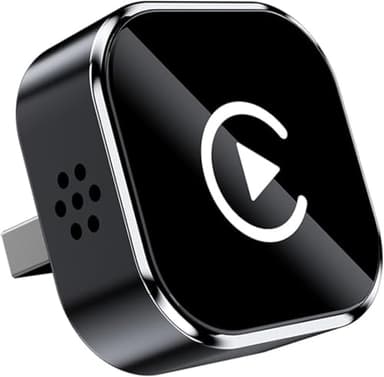 Adaptateur CarPlay sans– Passez à CarPlay sans Fil, Plug & Play, USB/Type-C, Mini & Adaptateur CarPlay sans Fil Stable Compatible avec Apple iOS 10+ et Les Voitures CarPlay filaires à (B)