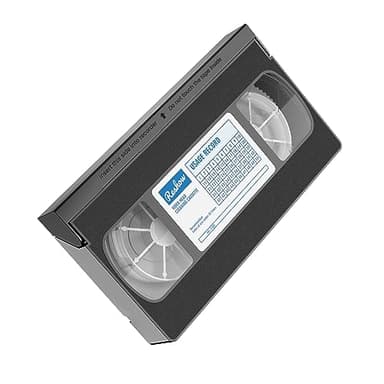 Reshow Nettoyeur de Têtes VCR/VHS - Nettoyant Vidéo Avec Technologie à Sec, Pas de Liquide Requis