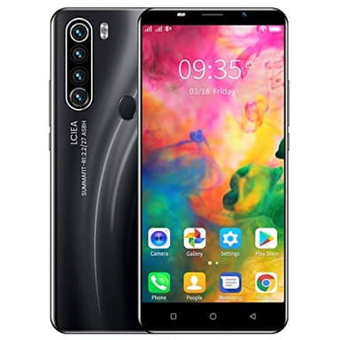 MTGud M80Pro Smartphone, écran 5.0”, Android OS, Téléphone Portable à Double SIM, 16 Go ROM, Double Caméra, Bluetooth, GPS, Wi-FI (M80Pro-Black)