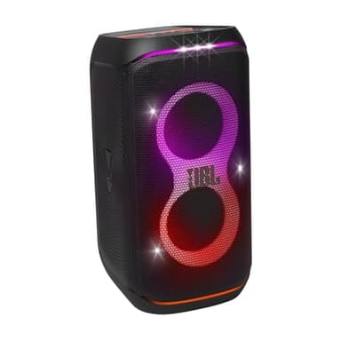 JBL Partybox Club 120, Enceinte portable de soirée, poignée pliable ergonomique, son JBL Pro, jeu de lumières, 12 heures d'autonomie, résistante aux éclaboussures IPX4, en noir