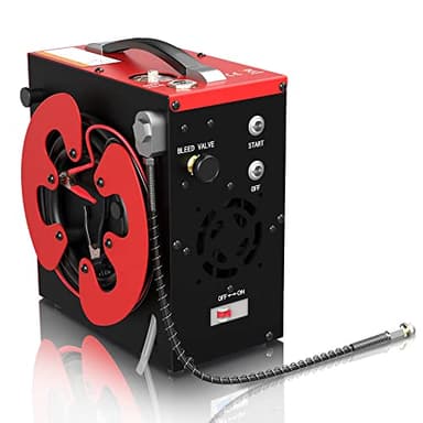 GX CS3 PCP Compresseur d'air, Arrêt Automatique, Sans Huile, Filtre Séparateur eau-huile Intégré, 4500Psi /30Mpa