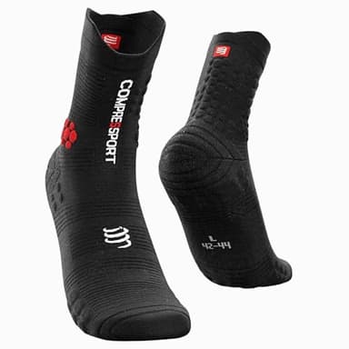 COMPRESSPORT Homme Prsv3 Pro Racing Socks V3.0 Trail, Noir, 42-44 EU