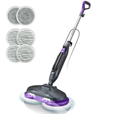 Nettoyeur Vapeur 3 Bars AlfaBot F2 | Élimine 99,9% des Bactéries Sans Produits Chimiques | Pour Sols Durs (Parquet, Carrelage) | Chauffage Express 30s