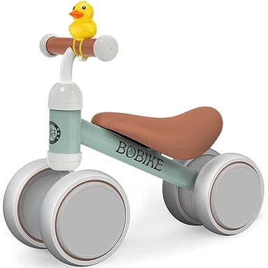 VITONIS Draisienne Enfants Vélo Bébé sans Pédales 10-24 Mois Jouet Baby Walker Fille Garçon 1-2 Ans Jouet d'Equitation Trotteur Bebe, Vert