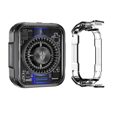 Nubia Magnétique Refroidisseur Téléphone 5 avec Clip, Radiateur Ventilateur Semiconducteurs Refroidissement 30W pour Jeux et Streaming Vidéo Refroidisseur Mobile pour Téléphones, Tablettes et iPad